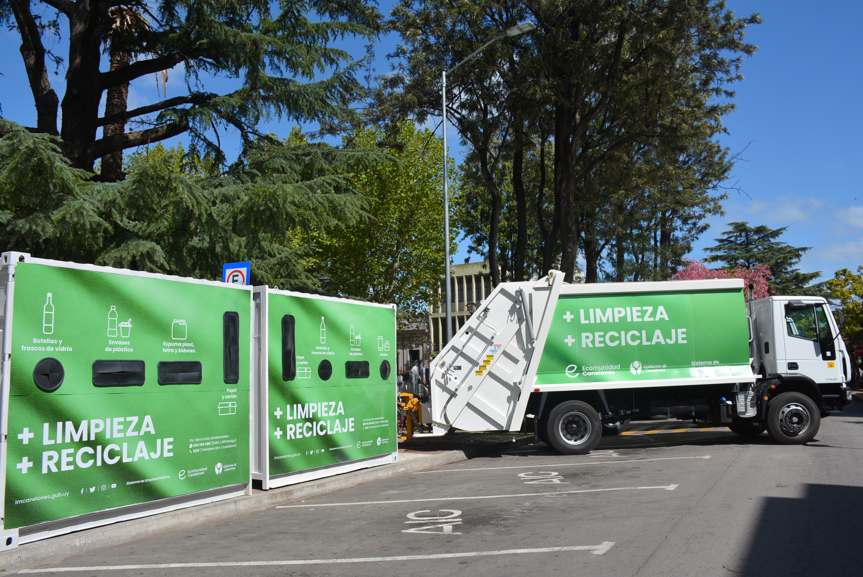 Presentación de nuevo equipamiento para limpieza y reciclaje 2023